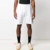 SS21 Sportsshorts med pilemønster, hvit