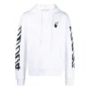 SS21 Spray Marker Logo Printing Loose Fit Hvit