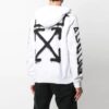 SS21 Spray Marker Logo Printing Loose Fit Hvit