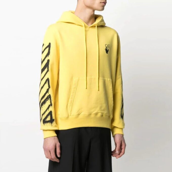 SS21 Spraymarkør Logo-trykk Løs passform Gul