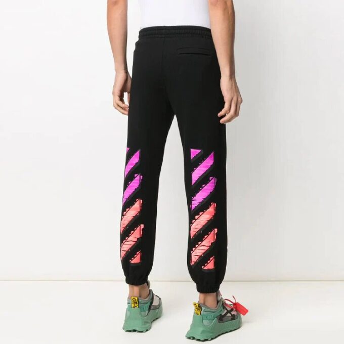 SS21 Street Style Bomullsbukser med logo