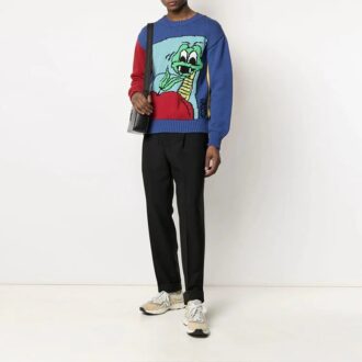 SS21 Strikk Cartoon Loose Fit
