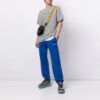 SS21 Stripe Bundle Feet Sports Bukser Loose Fit Blue