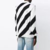 SS21 Stripe High Collar Svart Hvit