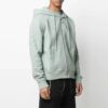 SS21 Stripe Logo-trykk hettejakke grønn