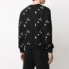 SS21 Trykk Slim Fit Rundhalset Svart
