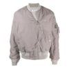 SS21 Twist aviator-jakke, løs passform, grå