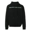 SS21 x Something & Associates Crossover Alphabet hettegenser med trykk, svart