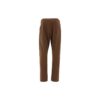 SS22 Ensfarget, rett casualbukser, standardversjon, brun