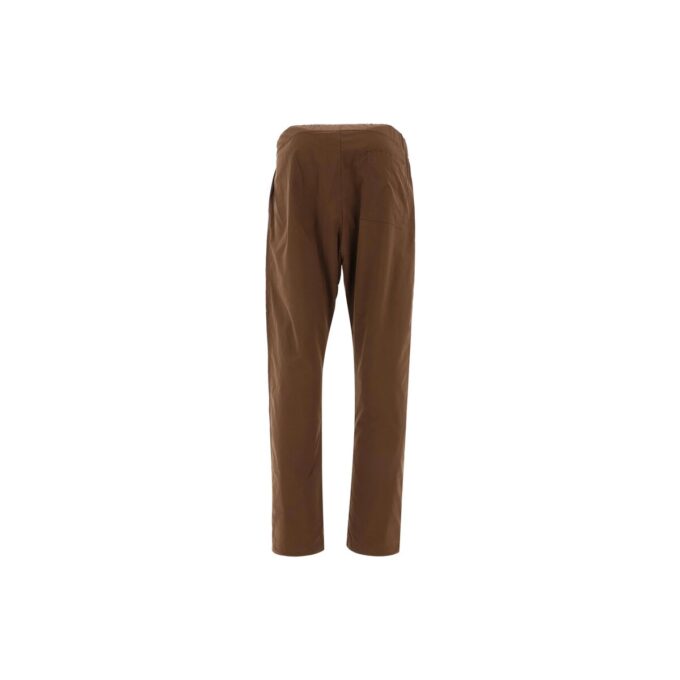 SS22 Ensfarget, rett casualbukser, standardversjon, brun
