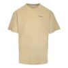 SS22 Geometri pil-trykk rund hals kort ermet beige