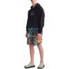 SS22 Graffiti-shorts med heltrykk, vanlig versjon, flerfarget