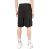 SS22 Industrielle ensfargede belte-casualshorts i svart