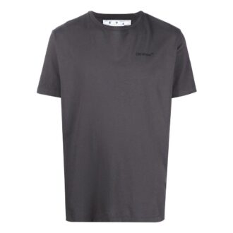 SS22 Jakke med logo på ryggen, rund hals og korte Shorts, grå