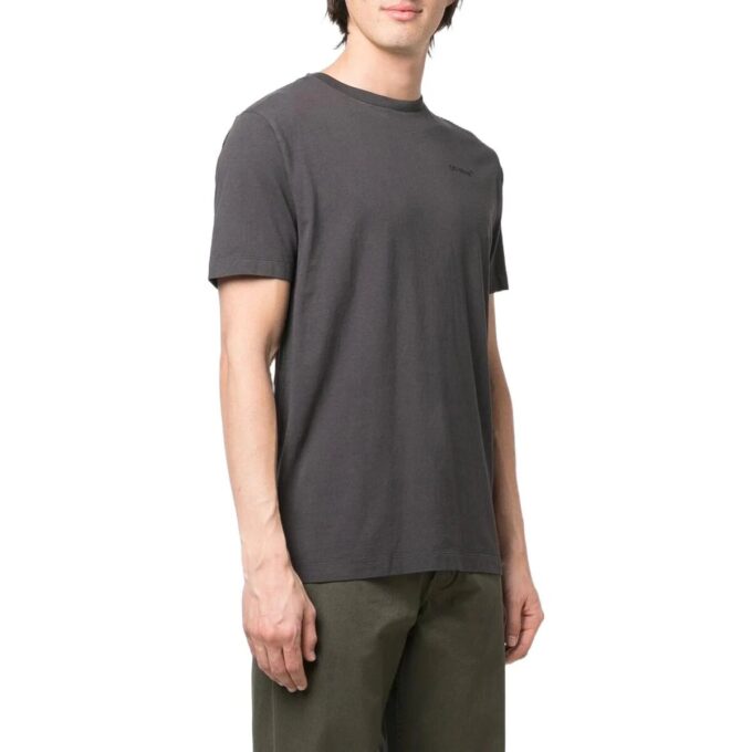 SS22 Jakke med logo på ryggen, rund hals og korte Shorts, grå