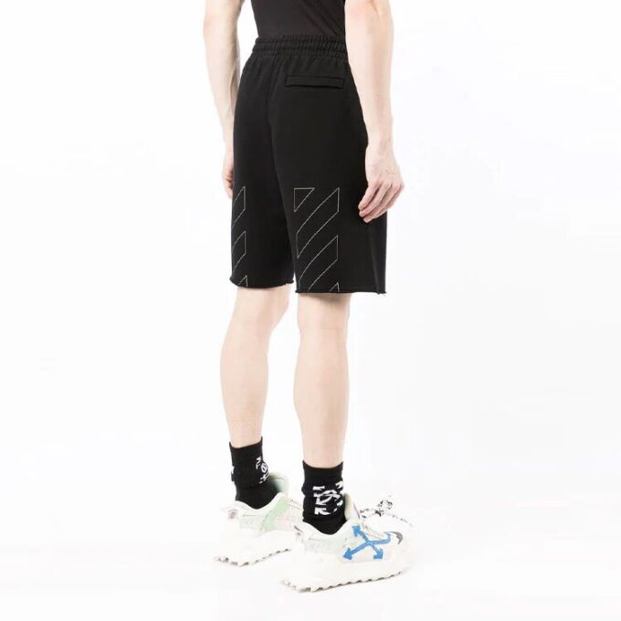 SS22 Logo Micro Mark Straight Shorts Ordinary Version Svart