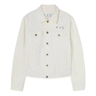SS22 Logo-skjorte i Denim-jakke-versjon, hvit