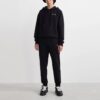 SS22 Logo Sports lange bukser vanlig versjon svart