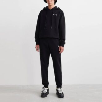 SS22 Logo Sports lange bukser vanlig versjon svart