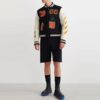 SS22 Rette sportsshorts, svart