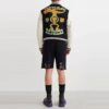 SS22 Rette sportsshorts, svart