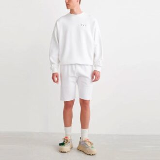 SS22 Sportsshorts-versjon Hvit