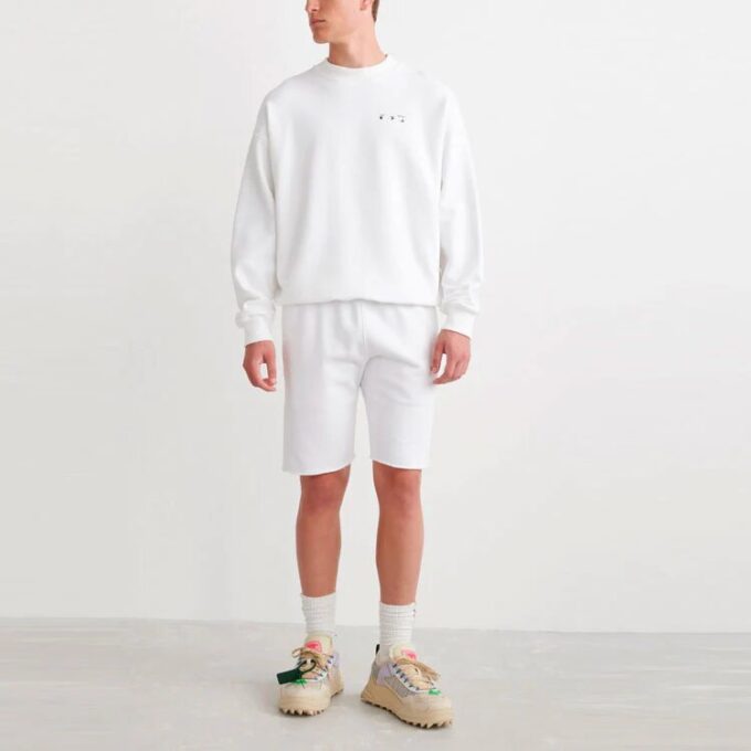 SS22 Sportsshorts-versjon Hvit