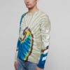 SS22 Tie-dye-mønster, lange ermer, standardversjon, flerfarget
