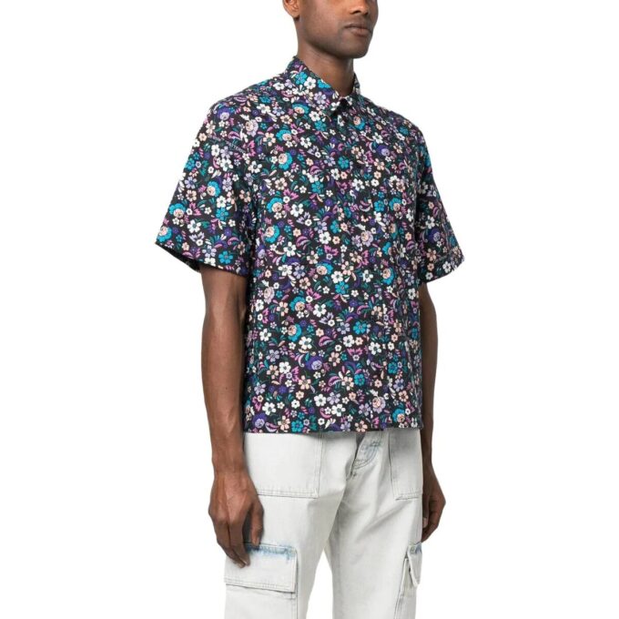 SS23 Flowers sommerbomullsskjorte