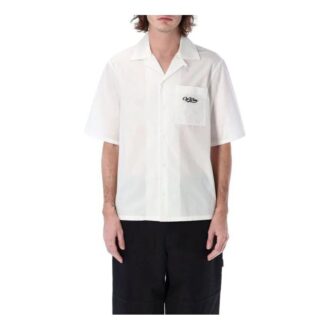 SS23 T-skjorte med brodert logo og korte ermer