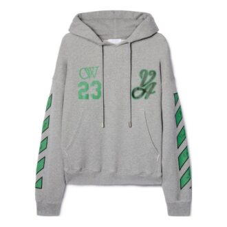 SS24 Varsity Skate-hettegenser «Melange Grey College Green»