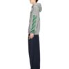 SS24 Varsity Skate-hettegenser «Melange Grey College Green»