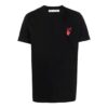 Starred Arrow Slim Tee «Svart/Rød»