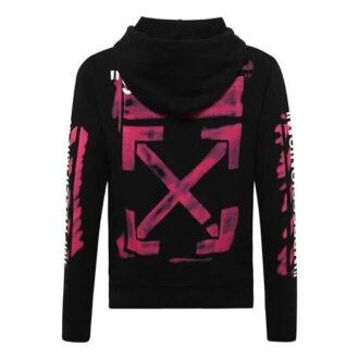 Stencil Arrow hettegenser «Black»