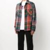 Stencil-flanellskjorte med rutemønster