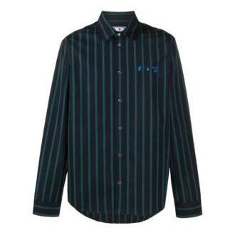 Stripet Pivot-skjorte med lange ermer