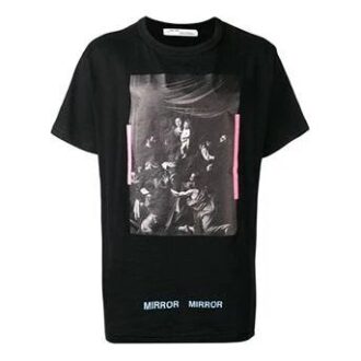 Svart trykkmønster Shorts &laquo;Svart Hvit&raquo;