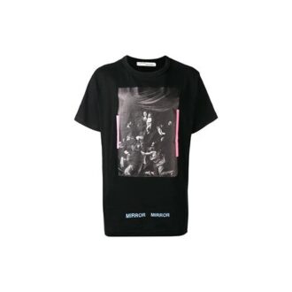 Svart trykkmønster Shorts &laquo;Svart Hvit&raquo;