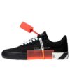Svarte lave sneakers «Black White»