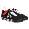 Svarte lave sneakers «Black White»