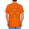 T-skjorte i andre materialer «Orange»