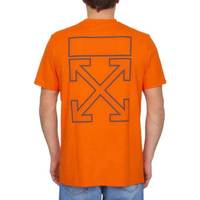T-skjorte i andre materialer «Orange»