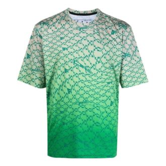 T-skjorte med Arrows-print og ombré-effekt