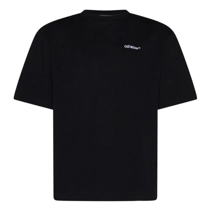 Tattoo Arrow Skate Shorts-ærmet T-skjorte «Black White»