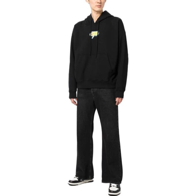 Thunder Print Skate-hettegenser