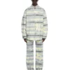 Tie-dye-mønster over hele Slim Relax-jeans