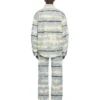 Tie-dye-mønster over hele Slim Relax-jeans