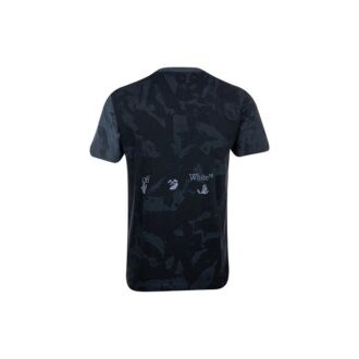 Tie Dye T-skjorte «Svart/Grå»