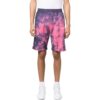 tie-dye treningsshorts «Pink»