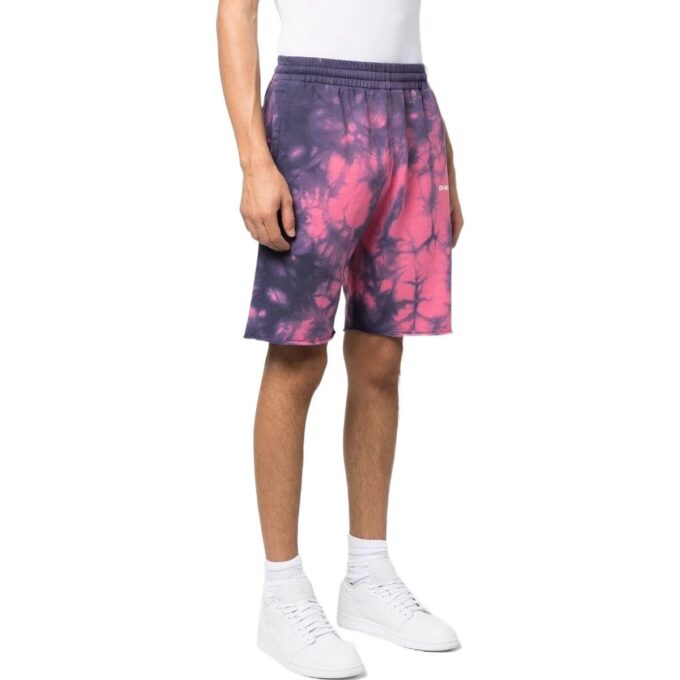 tie-dye treningsshorts «Pink»